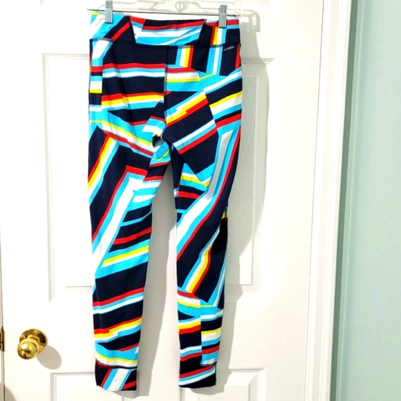 Reebok Play Dry Women's Geometric Print Leggings Size S - Picture 2 of 14